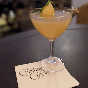 Double Pear Martini