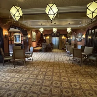 Interior dining tables