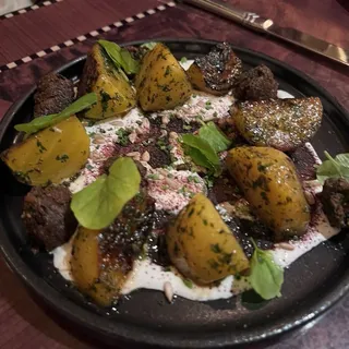 Roasted Golden Beets
