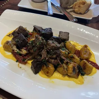 Harvest Squash Gnocchi with Braised Short Rib