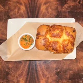 Warm Cheddar Parker House Rolls