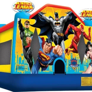 Justice bounce house