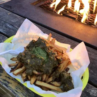 Palak Paneer Fries