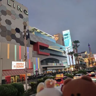 Above the traffic...