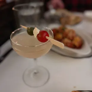Caprese martini