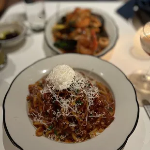 Spicy Neapolitan ragu and seafood Diavolo