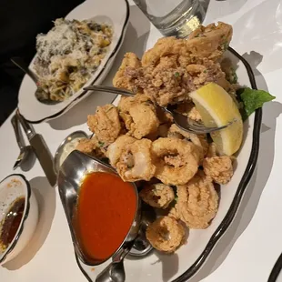 Semolina Dusted Calamari