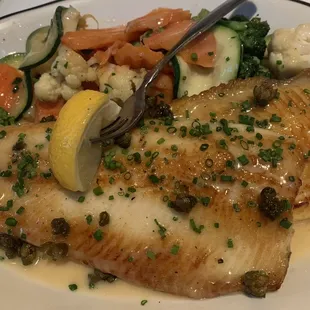 Trout Piccata