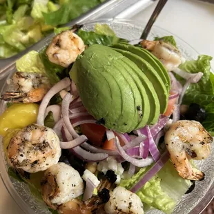 Shrimp salad