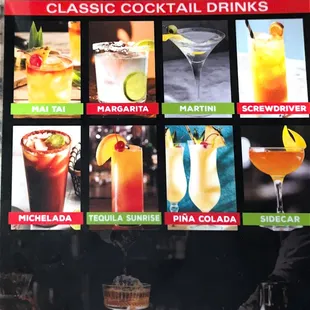 CLASSIC COCKTAIL DRINKS