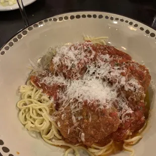 Spaghetti and Meatballs