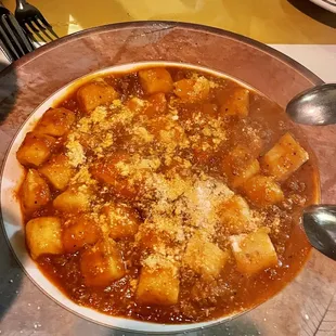 Gnocchi bolognese