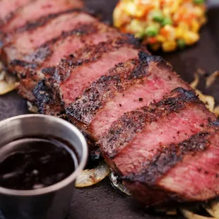 steak, food