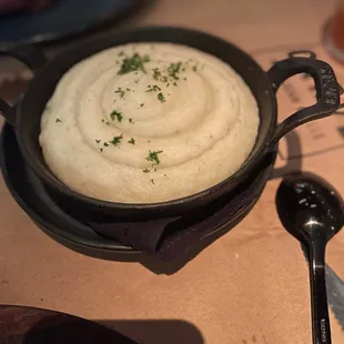Roasted Garlic Cauliflower Puree (GF) (V) (Ve)