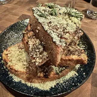 Charred Tuscan Bread Tower