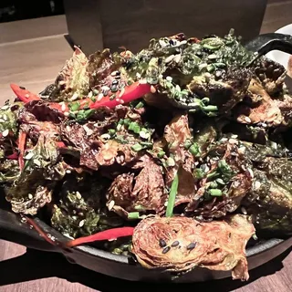 Sweet Sriracha Brussels Sprouts