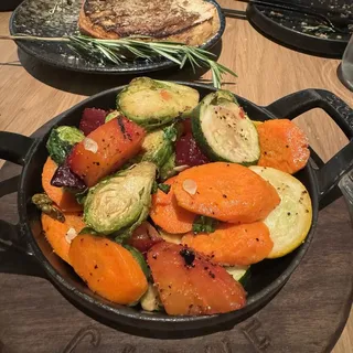 Fire-Roasted Seasonal Vegetables