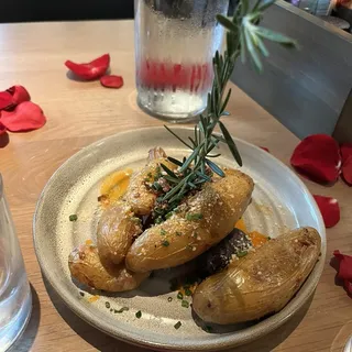 Fingerling Smashed Potatoes