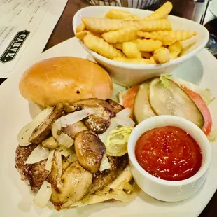 10 oz? Ground in house? Prime Rib Burger?