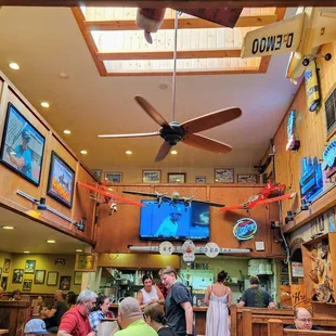 Inside of restaurant