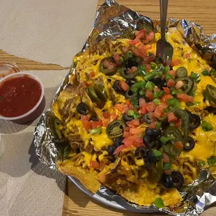 Mini Chicken Nachos
