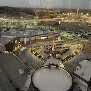 View from ladies restroom