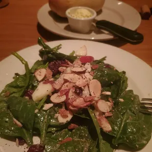 Spinach salad