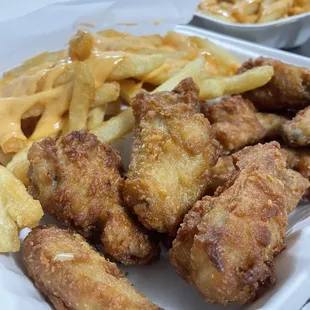 Breaded Wings Fries