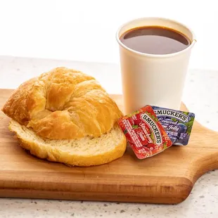 Croissant with Spread