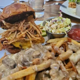 Smokehouse Sammy and poutine