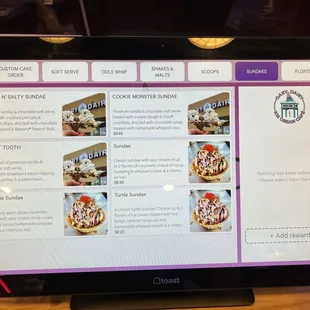 menu, sushi and sashimi