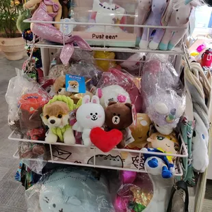Cony and Brown!!! They&apos;re angel plushies!