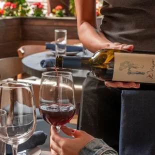 Large Wine list