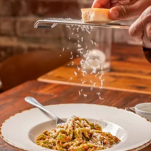 Fettuccini Verdi alla Bolognese