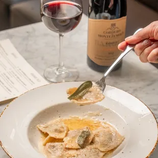Brown Butter Ossobuco Ravioli