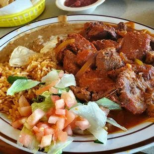 Lengua a la Diabla (Tongue) Delicious!