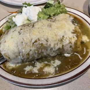 Chile Verde Burrito
