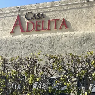 a sign on a building