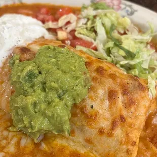 Steak burrito