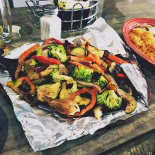 Vegetarian Fajitas