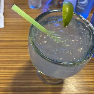 They should rename their margarita to &quot;Icy&quot; because it was 90% ice.