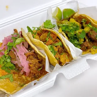 Three Tacos