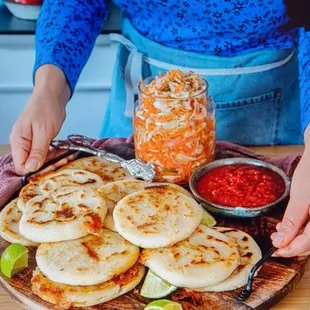 a woman preparing a meal