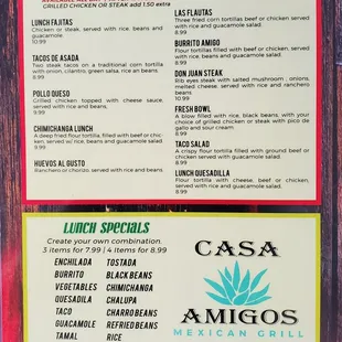 Photo from Casa Amigos Mexican Grill Facebook Page