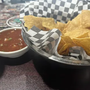 Complimentary chips &amp; salsa