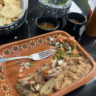 Carnitas plate
