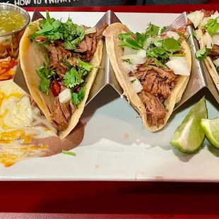 Barbacoa tacos