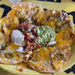 Los nachos - ground beef