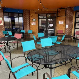 A Portion of the Patio Area