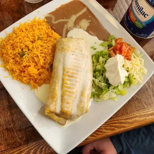 Fajita chimichanga
